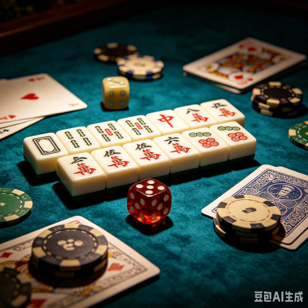 bright print mahjong tiles